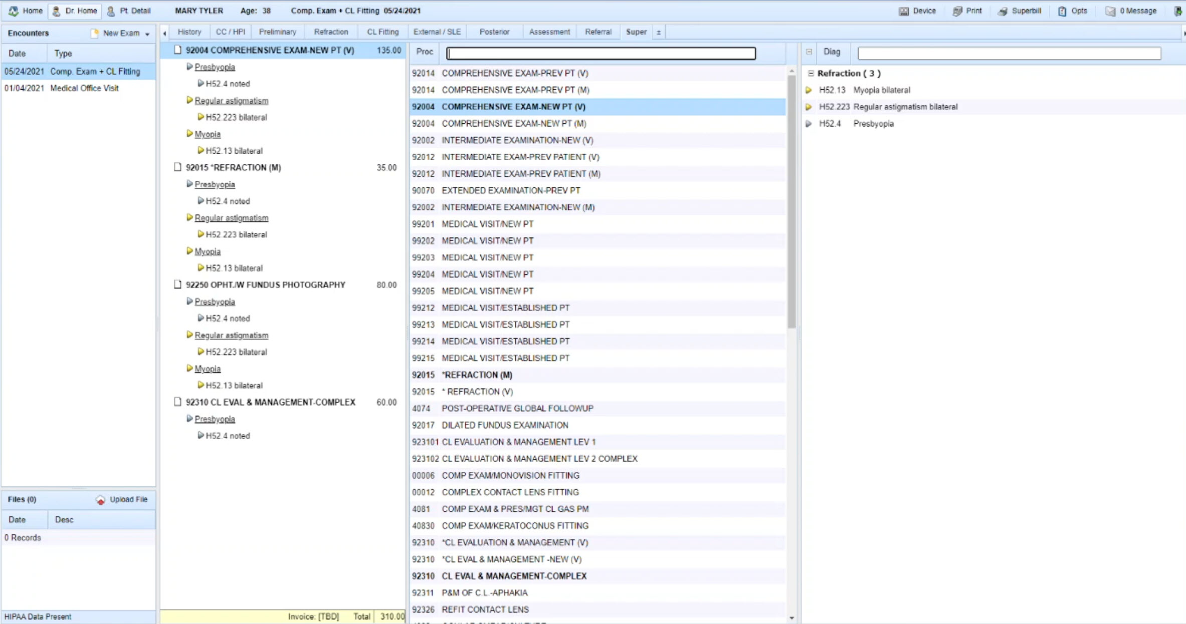 screenshot of Eye Cloud Pro